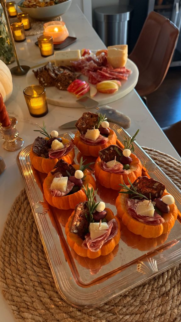 Mini Pumpkin Charcuterie